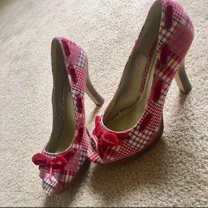 Candies plaid heels